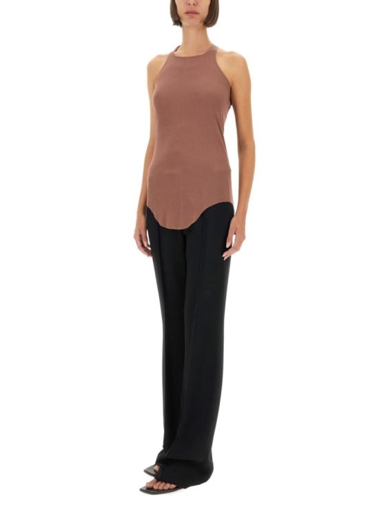 25FW 릭 오웬스 X 릴리즈 탑 LI02E3101 RV63 Brown - RICK OWENS X LILIES