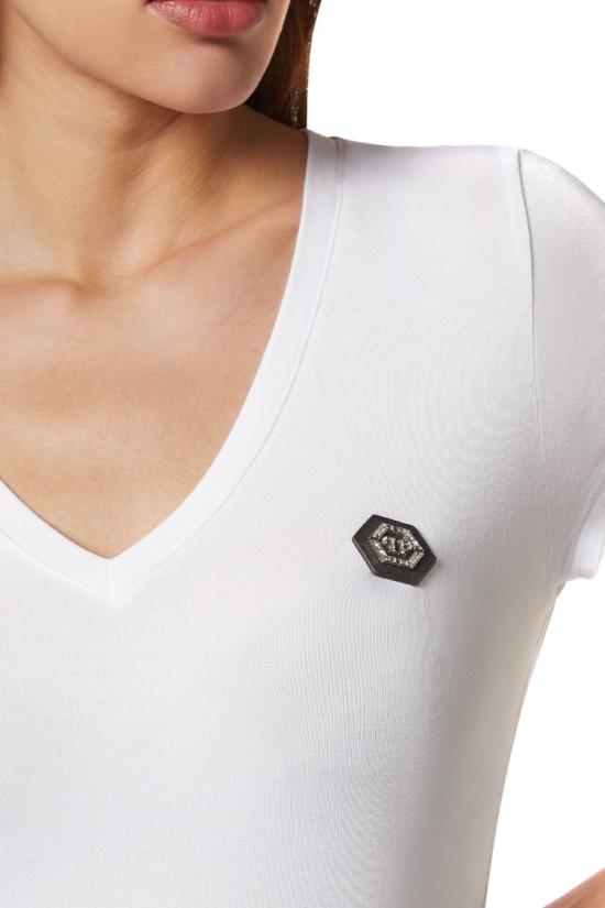  필립 플레인 반팔 티셔츠 FACC WTK2921 PJY002N01 White - PHILIPP PLEIN