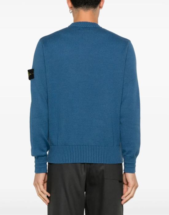  스톤 아일랜드 스웨터 8115506A2V0024 Blue - STONE ISLAND