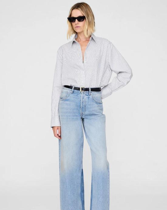 25FW 애니빙 블라우스 A0711258MTL88 MULTI Red - ANINE BING