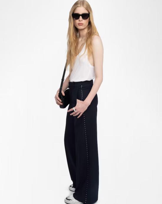 25FW 자딕앤볼테르 팬츠 WWPA01867 404 Encre - ZADIG & VOLTAIRE