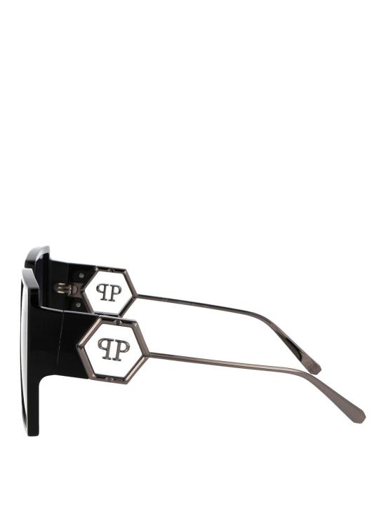 25FW 필립 플레인 선글라스 SPP028M0700 Black - PHILIPP PLEIN