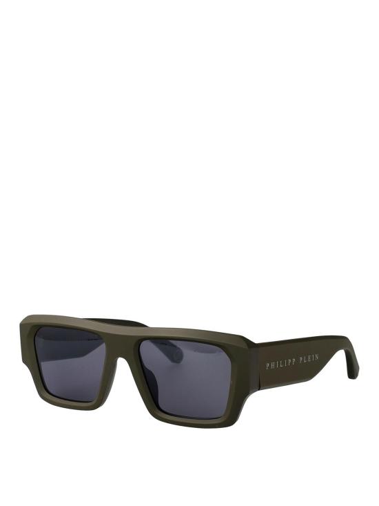 25FW 필립 플레인 선글라스 SPP144CO2X Green - PHILIPP PLEIN