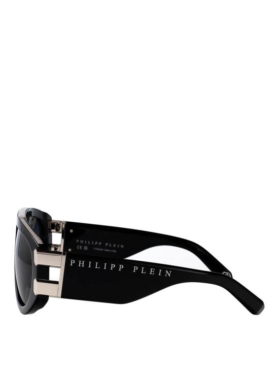 25FW 필립 플레인 선글라스 SPP127M0700 Black - PHILIPP PLEIN