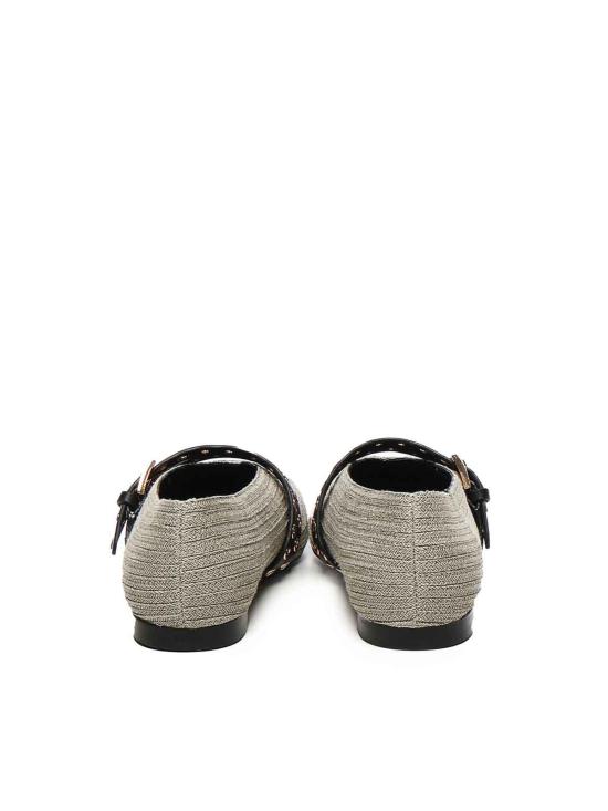 25SS 비비루 플랫 슈즈 518Z69VK70 Silver - BIBILOU