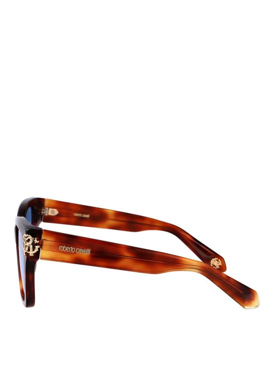 25FW 로베르토 카발리 선글라스 SRC066M0742 Brown - ROBERTO CAVALLI