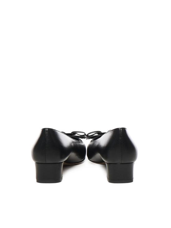 26FW 살바토레 페라가모 플랫 슈즈 01K520785559001 Black - SALVATORE FERRAGAMO