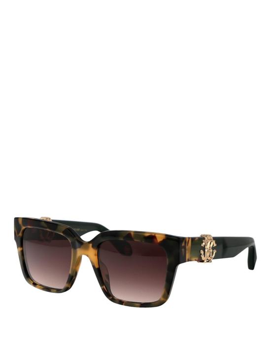 25FW 로베르토 카발리 선글라스 SRC040M0AGG Brown - ROBERTO CAVALLI