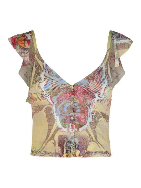  디젤 민소매 티셔츠 A188720AFBZ7FEA Multicolour