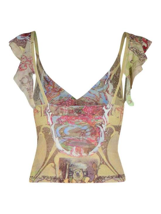  디젤 민소매 티셔츠 A188720AFBZ7FEA Multicolour - DIESEL