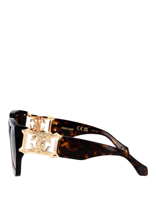 25FW 로베르토 카발리 선글라스 SRC0890743 Brown - ROBERTO CAVALLI