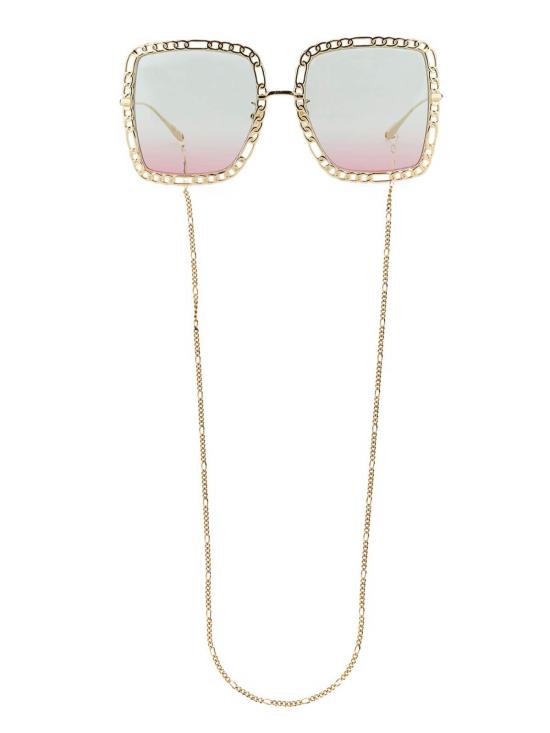  구찌 안경 681152I33308045 Gold - GUCCI