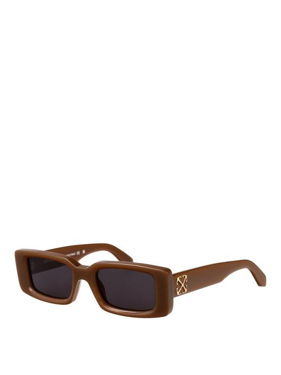 26SS 오프화이트 선글라스 OERI127C99PLA00174077407 Brown - OFF WHITE