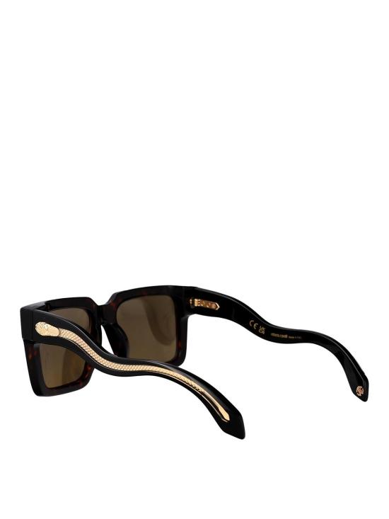 25FW 로베르토 카발리 선글라스 SRC055743G Brown - ROBERTO CAVALLI