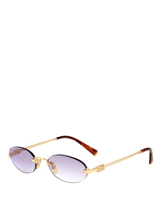 25FW 미우미우 선글라스 0MUA54S5AK04O Gold - MIU MIU