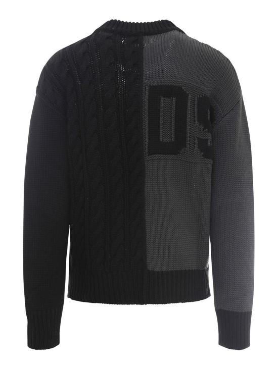  지씨디에스 스웨터 FW22M02000167 Black - GCDS