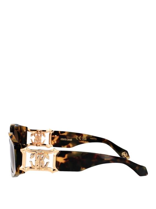 25FW 로베르토 카발리 선글라스 SRC0640AGG Brown - ROBERTO CAVALLI