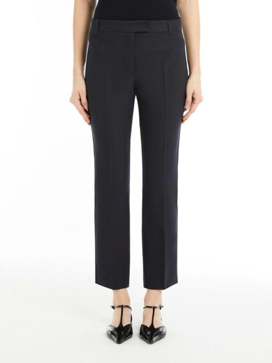  에스막스마라 스트레이트 팬츠 2519131121600000 Black - 'S MAX MARA