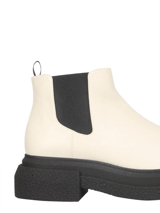  스튜어트 와이츠먼 부츠 CHARLIBTICHIFFONCALFOATBLACK Beige - STUART WEITZMAN