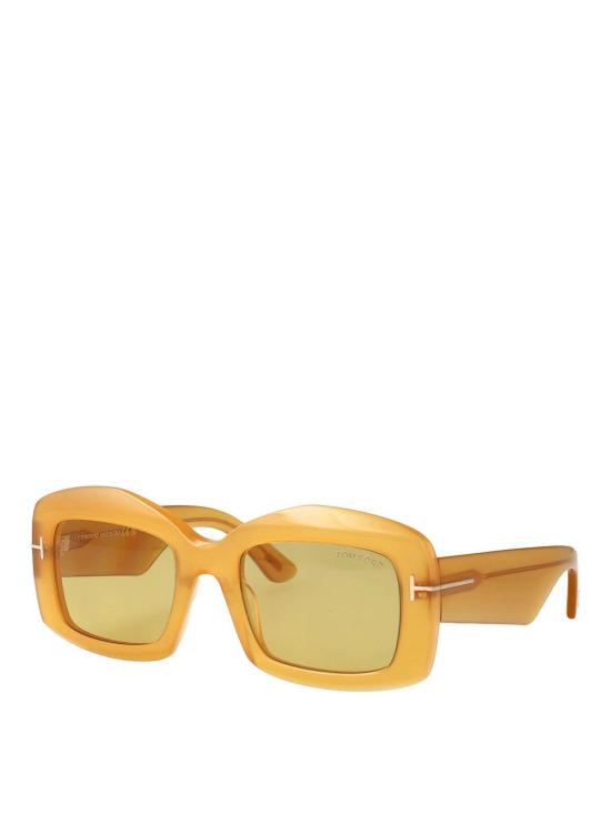 26SS 톰포드 VENETIA 베네치아 오버 프레임 선글라스 FT121839E Yellow - TOMFORD