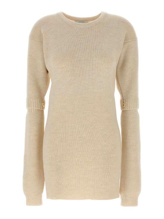 25FW 르메르 숏 원피스 DR1088LK1028WH048 White