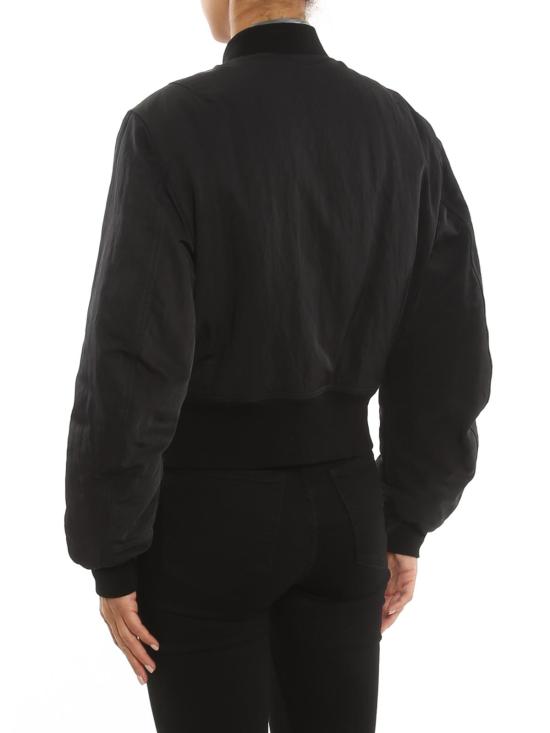  오프화이트 봄버 자켓 OWEH017F21FAB0011000 Black - OFF WHITE