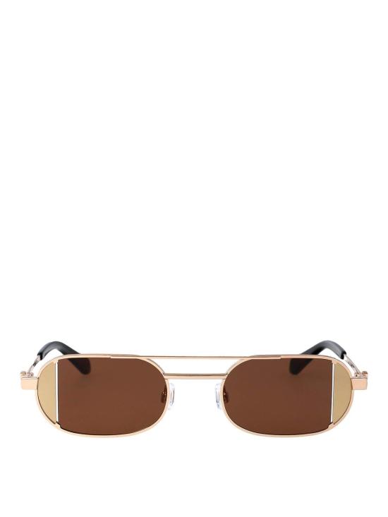 26SS 오프화이트 선글라스 OERI14HS25MET00176647664 Brown