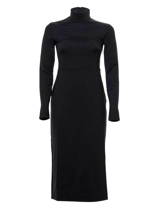  엠부시 미디 스커트 BWDB014F21JER0011000 Black
