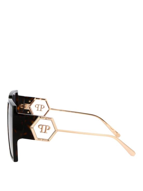 25FW 필립 플레인 선글라스 SPP028M722X Brown - PHILIPP PLEIN