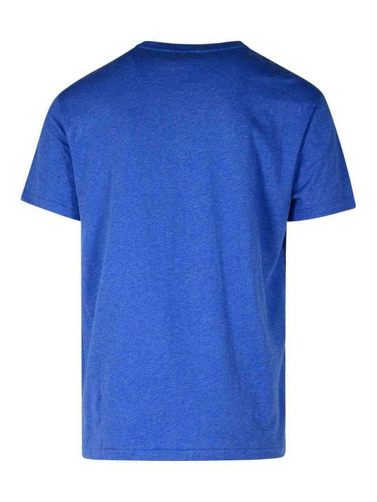  폴로 랄프로렌 포니로고 자수 반팔 티셔츠 710671438393 Blue - POLO RALPH LAUREN