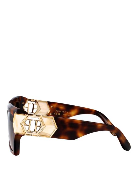 25FW 필립 플레인 선글라스 SPP135M0752 Brown - PHILIPP PLEIN