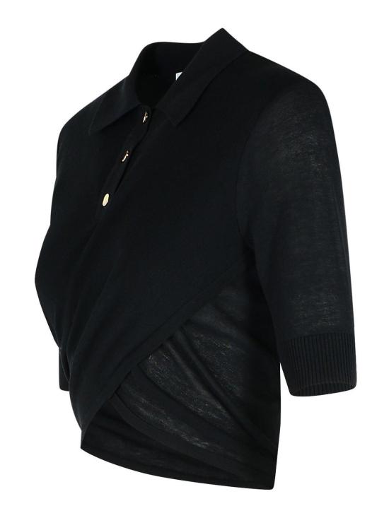  스포트막스 반팔 티셔츠 2512361052600005 Black - SPORTMAX