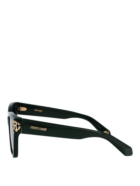 25FW 로베르토 카발리 선글라스 SRC066M0D80 Green - ROBERTO CAVALLI