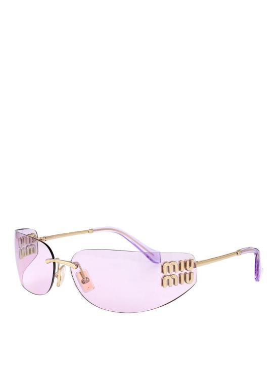 25FW 미우미우 선글라스 0MUA51SZVN90O Gold - MIU MIU