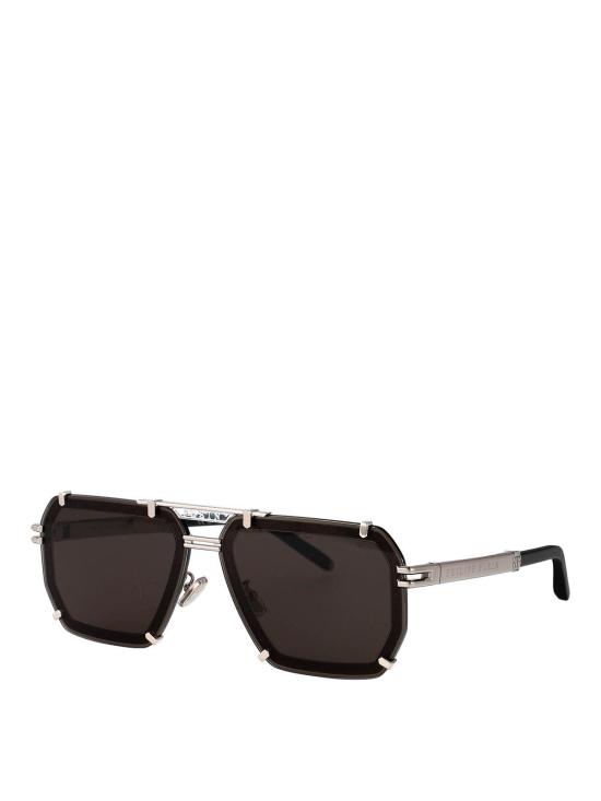 25FW 필립 플레인 선글라스 SPP1310K07 Black - PHILIPP PLEIN