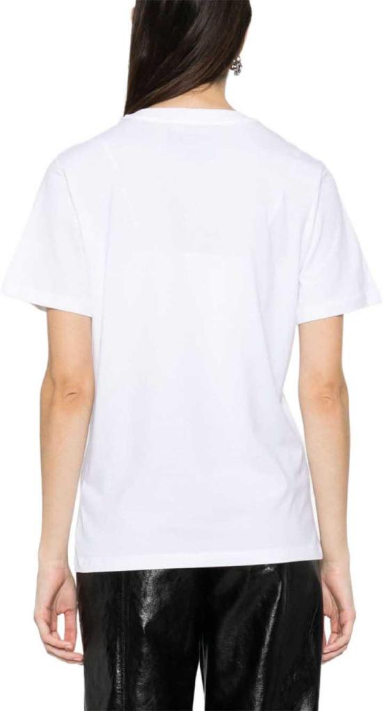  모스키노 반팔 티셔츠 J070305412001 WHITE - MOSCHINO