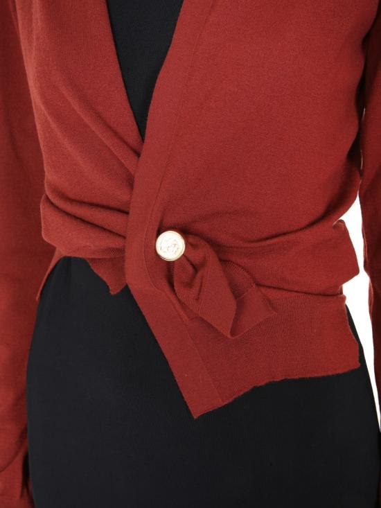 26SS 보테가베네타 가디건 618643 VKSE08857 ORANGE - BOTTEGA VENETA