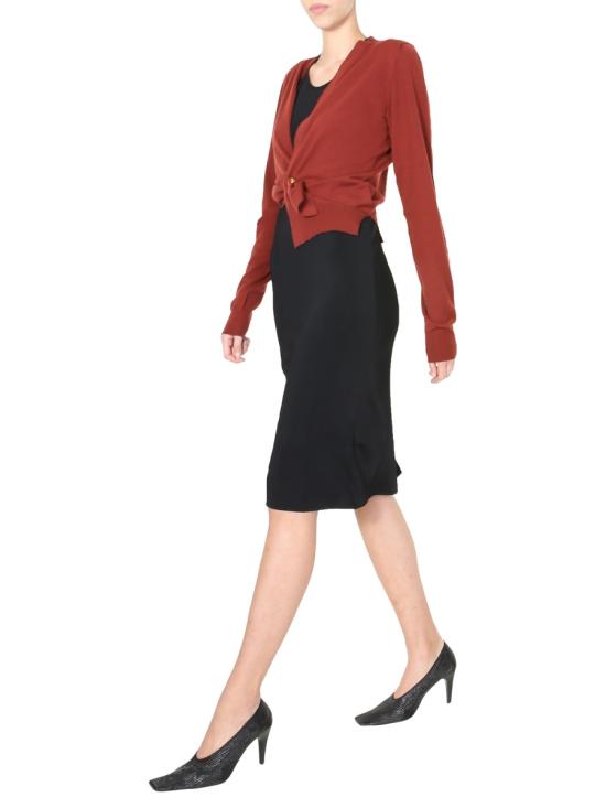 26SS 보테가베네타 가디건 618643 VKSE08857 ORANGE - BOTTEGA VENETA