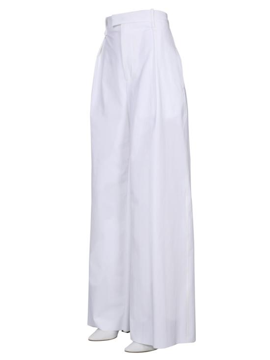 26FW 보테가베네타 스트레이트 팬츠 600982 VKJ609122 WHITE - BOTTEGA VENETA