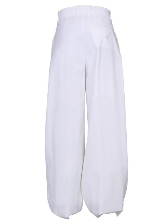 26FW 보테가베네타 스트레이트 팬츠 600982 VKJ609122 WHITE - BOTTEGA VENETA