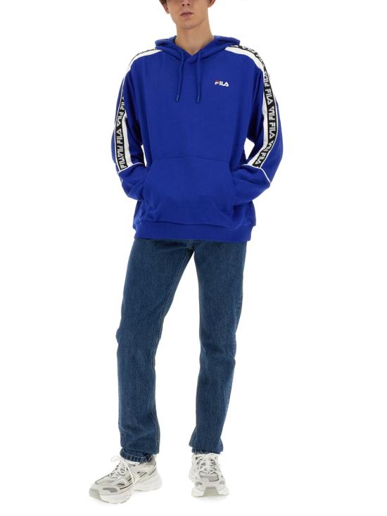  휠라 긴팔 티셔츠 687708 A484 BLUE - FILA