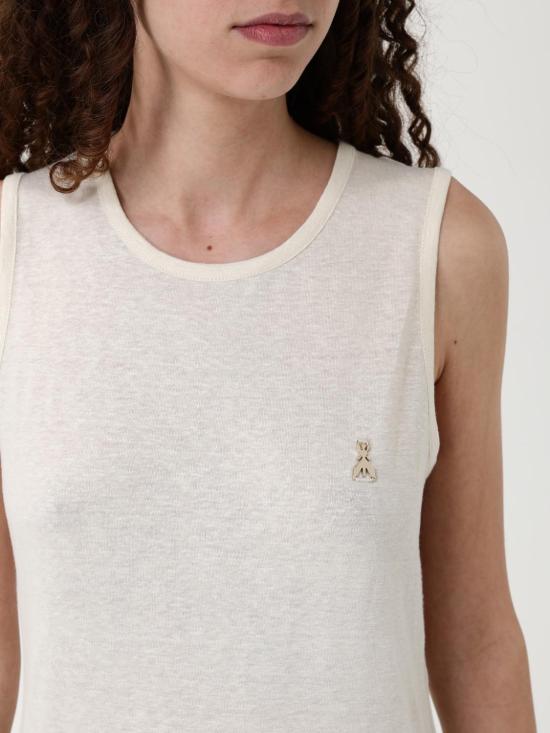 25SS 파트리지아페페 반팔 티셔츠 2M4458J291 B823 Ivory - PATRIZIA PEPE