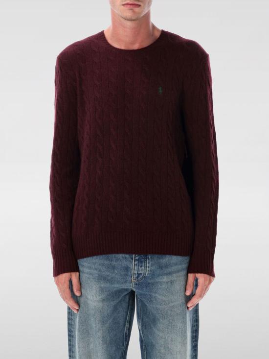 25FW 폴로 랄프로렌 스웨터 710876762 011 Wine