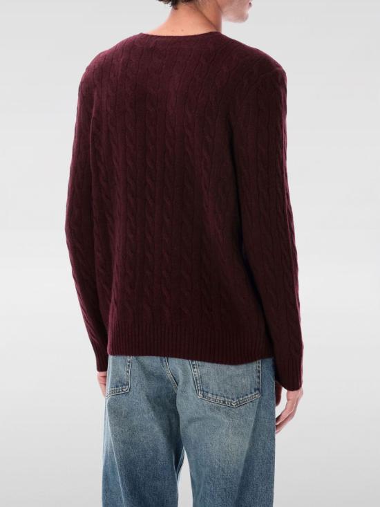 25FW 폴로 랄프로렌 스웨터 710876762 011 Wine - POLO RALPH LAUREN