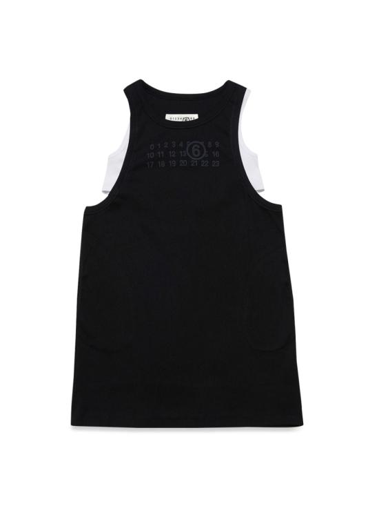  [키즈] MM6 메종마르지엘라 원피스 M60591K MM02GM6900 BLACK