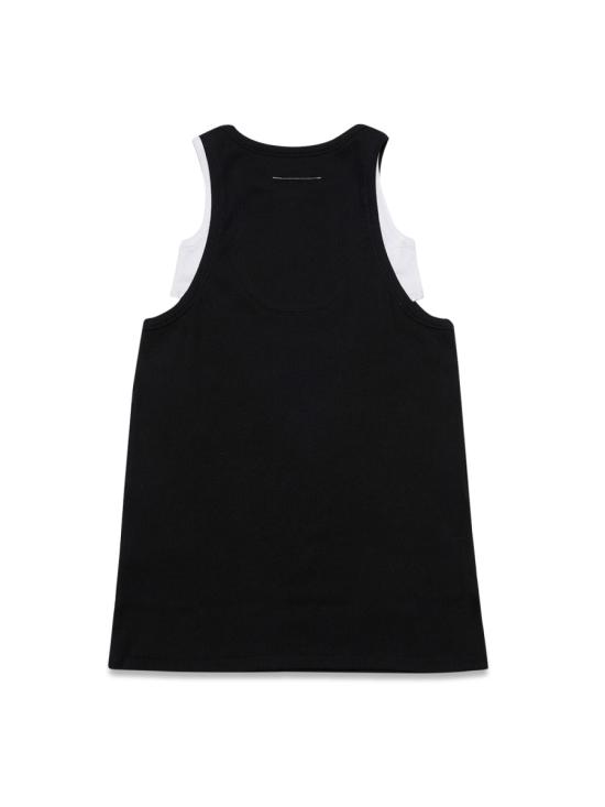  [키즈] MM6 메종마르지엘라 원피스 M60591K MM02GM6900 BLACK - MM6 MAISON MARGIELA