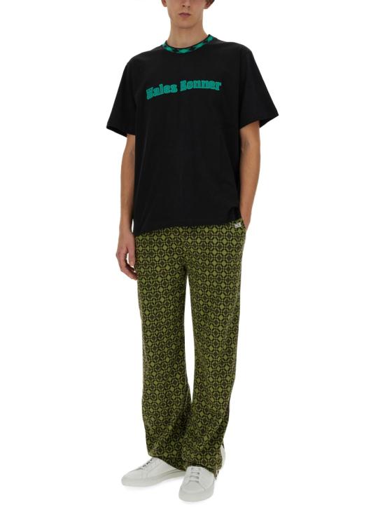  웨일즈보너 반팔 티셔츠 MS24JE16 JE01900 BLACK - WALES BONNER