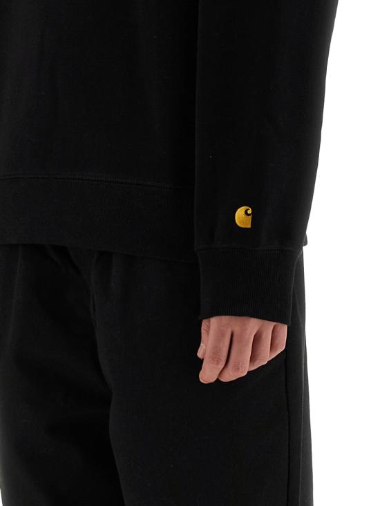  칼하트 WIP 긴팔 티셔츠 I033660 00F XX BLACK - CARHARTT WIP