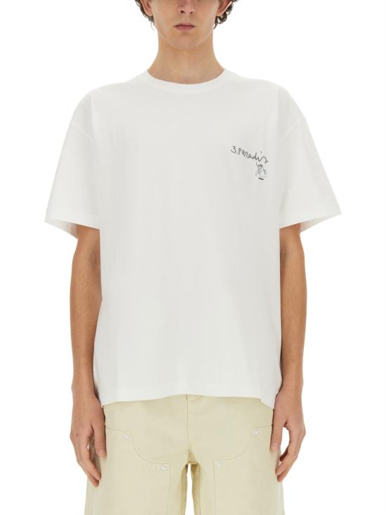  3.파라디스 반팔 티셔츠 SS2487 WHITE