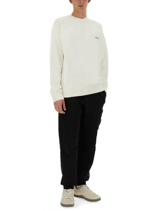  스톤 아일랜드 긴팔 티셔츠 801560755 V0001 WHITE - STONE ISLAND